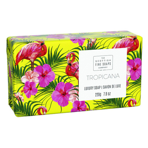 Scottish Fine Soaps Wrapped Soap Bar Tropicana 220g