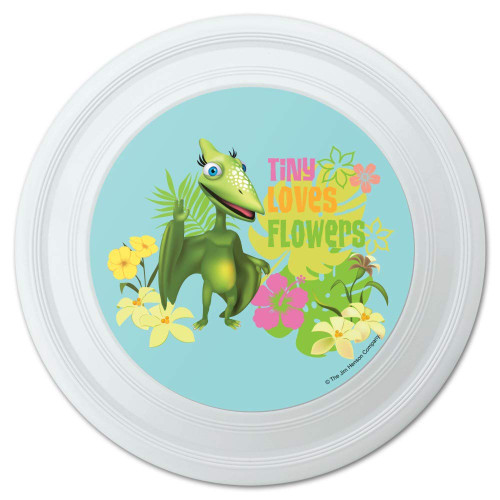 GRAPHICS & MORE Tiny Loves Flowers Dinosaur Train Novelty 9" Flying Disc