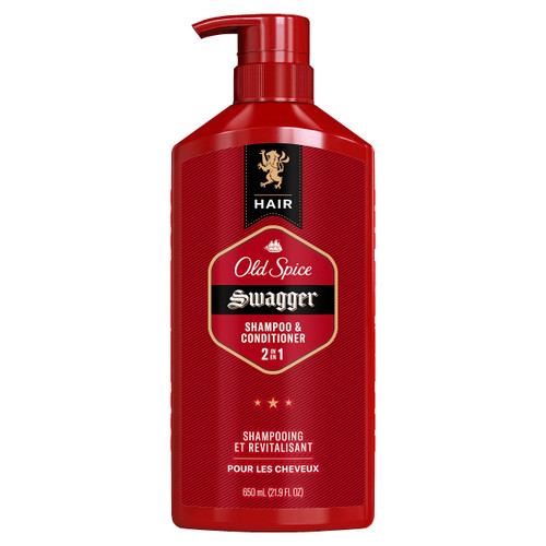Old Spice Swagger 2in1 Shampoo & Conditioner for Men, 22 Fl Oz, 21.9 Fl Oz Old Spice Swagger 2in1 Shampoo & Conditioner for Men, 22 Fl Oz, 21.9 Fl Oz