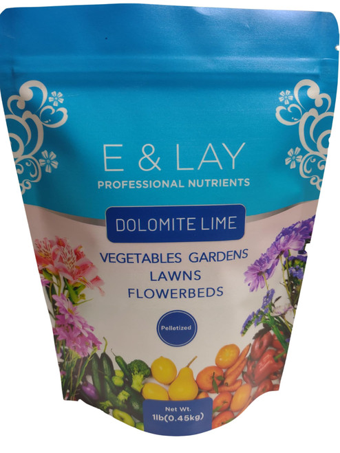 E & LAY PROFESSIONAL NUTRIENTS Dolomite Lime GRANULES (2LB)