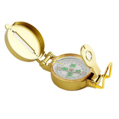 ARFUKA Compass Hiking Backpacking Compass Pocket Compass Lensatic Compass Hand Held Compass for Hiking Camping Navigation Survival Backpacking Orienteering Gold ARFUKA Compass Hiking Backpacking Compass Pocket Compass Lensatic Compass Hand Held Compass for Hiking Camping Navigation Survival Backpacking Orienteering Gold