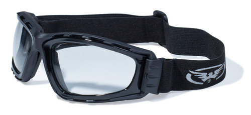 Global Vision Eyewear Trip Safety Glasses with Black Frames and Clear Lenses Global Vision Eyewear Trip Safety Glasses with Black Frames and Clear Lenses