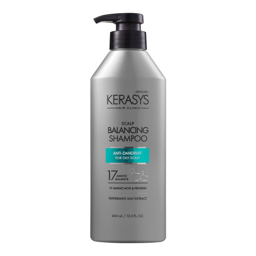 Kerasys Scalp Care Balancing Itching-Relieving Sensitive Scalp 13.5 fl oz / 400 ml (Shampoo, 1-Pack)