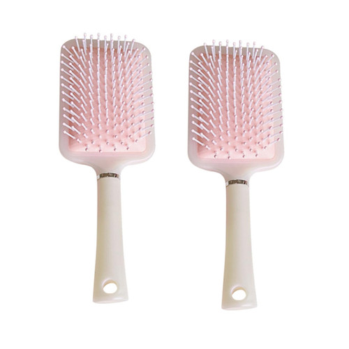 Beavorty 2pcs Comb Straightening Brush Hair Brushes for Women Paddle Hair Brush Airbag Massage Hair Comb Paddle Brush for Blow Drying Airbag Combs Curling Comb Plastic Miss Girl