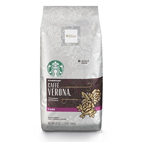 Starbucks Caff?erona Dark Roast Whole Bean Coffee, 20-Ounce Bag Starbucks Caff?erona Dark Roast Whole Bean Coffee, 20-Ounce Bag