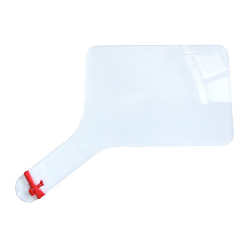 Full Page Rectangular Handheld Magnifying Glass, Magnifying Sheet Fresnel Lens, Portable Page Magnifier 10X for Senior, Kids, Used for Large Area Reading