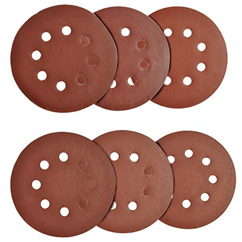 60 Pcs Sanding Discs 5 inch 8 Holes Hook and Loop Sandpaper Disc -600/800/1000/1200/1500/2000 Grit Assorted Orbital Sander Round Sandpaper 60 Pcs Sanding Discs 5 inch 8 Holes Hook and Loop Sandpaper Disc -600/800/1000/1200/1500/2000 Grit Assorted Orbital Sander Round Sandpaper