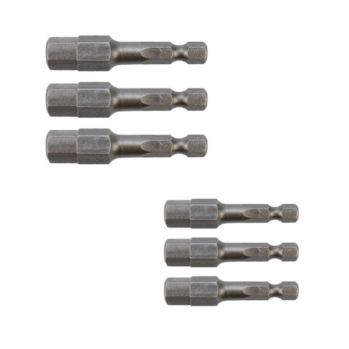 Rannb 3/8" Hex Head Screwdriver Bit Set,Magnetic 1/4-Inch Hex Shank S2 Steel Hex bits Set,2" Long Drill Bit -6pcs