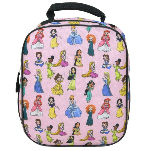 Disney Princess All Over Print North South Rectangle Lunch Bag Disney Princess All Over Print North South Rectangle Lunch Bag