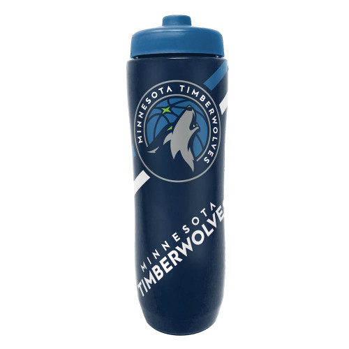 Party Animal NBA Minnesota Timberwolves Squeezy Water Bottle Party Animal NBA Minnesota Timberwolves Squeezy Water Bottle