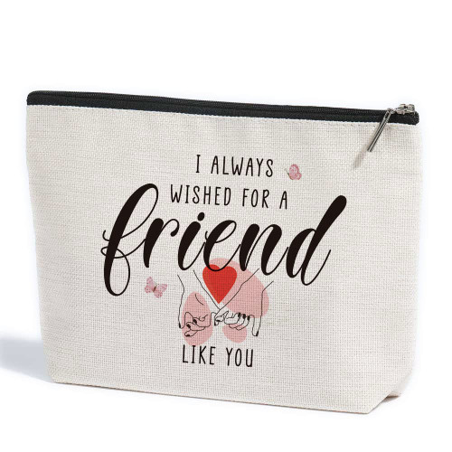 ZHAMEN Friendship Gifts for Women Friends Bestie Gifts for Women Birthday Gifts for Women Friendship Makeup Bag Inspirational Gifts for Women, Her, Friends, Female, Sister, Besties, BFF ZHAMEN Friendship Gifts for Women Friends Bestie Gifts for Women Birthday Gifts for Women Friendship Makeup Bag Inspirational Gifts for Women, Her, Friends, Female, Sister, Besties, BFF