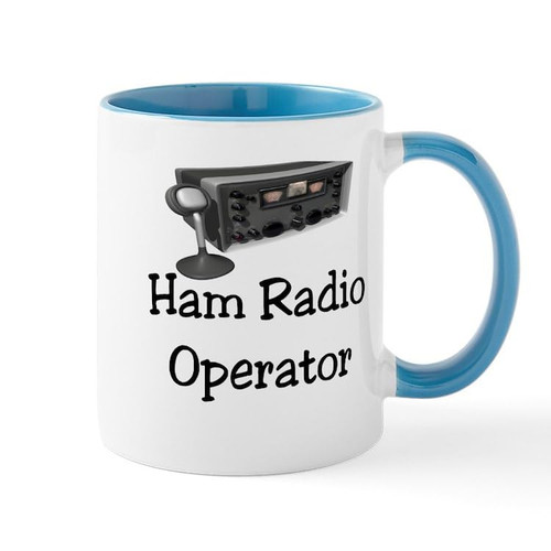 CafePress Ham Radio Operator Mug 11 oz (325 ml) Ceramic Coffee Mug