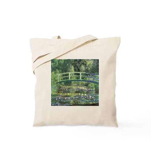 CafePress Bridge Monet Tote Bag Canvas Tote Shopping Bag