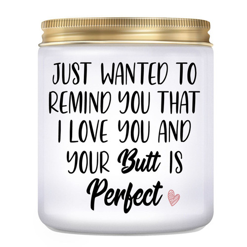 Gift for Her- Funny Valentine Gifts for Girlfriend, Wife- Birthday Gifts for Him, Boyfriend, Husband- I Love You Gifts, Romantic Anniversary, Christmas Gifts for Her, Lavender Scented Candles (7oz) Gift for Her- Funny Valentine Gifts for Girlfriend, Wife- Birthday Gifts for Him, Boyfriend, Husband- I Love You Gifts, Romantic Anniversary, Christmas Gifts for Her, Lavender Scented Candles (7oz)