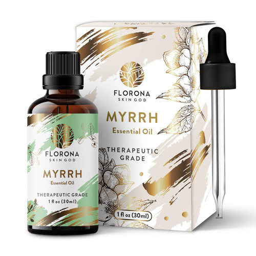 Florona Myrrh Premium Quality Essential Oil - 1 fl oz, Therapeutic Grade for Hair, Skin, Diffuser Aromatherapy, Soap Making, Candle Making Florona Myrrh Premium Quality Essential Oil - 1 fl oz, Therapeutic Grade for Hair, Skin, Diffuser Aromatherapy, Soap Making, Candle Making