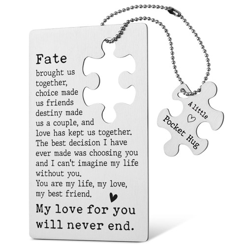 Husband Gifts Birthday Card From Wife, Wallet Card Love Gift for Him Her, Anniversary Valentine's Day Birthday Gifts for Men Boyfriend Card for Fiance from Fiancee, Romantic Gift Card 113 Husband Gifts Birthday Card From Wife, Wallet Card Love Gift for Him Her, Anniversary Valentine's Day Birthday Gifts for Men Boyfriend Card for Fiance from Fiancee, Romantic Gift Card 113