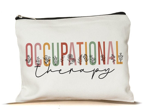 Occupational Therapy Makeup Bag - Ot Work Cosmetic Bag - Occupational Therapist Gift - Ot Graduation Gift - Makeup Bag Thank You Gifts Occupational Therapist - Makeup Bag Gift For Ot Student Occupational Therapy Makeup Bag - Ot Work Cosmetic Bag - Occupational Therapist Gift - Ot Graduation Gift - Makeup Bag Thank You Gifts Occupational Therapist - Makeup Bag Gift For Ot Student