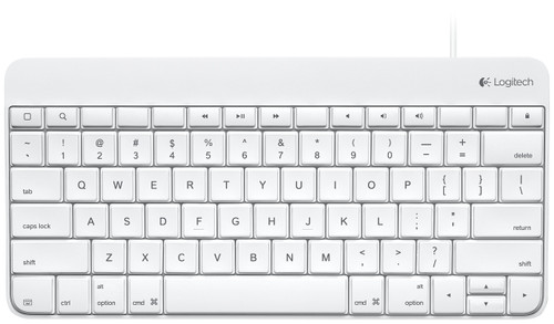 Logitech Wired Keyboard for iPad with 30-Pin Connector (Renewed)