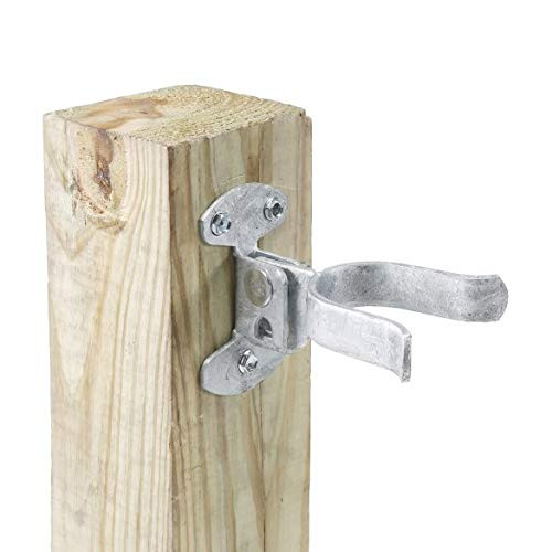 Gate Fork Latch - 1-5/8" Fork. Wall Mount for Chain Link Fences | Chain Link Fence Hardware | Gate Latch