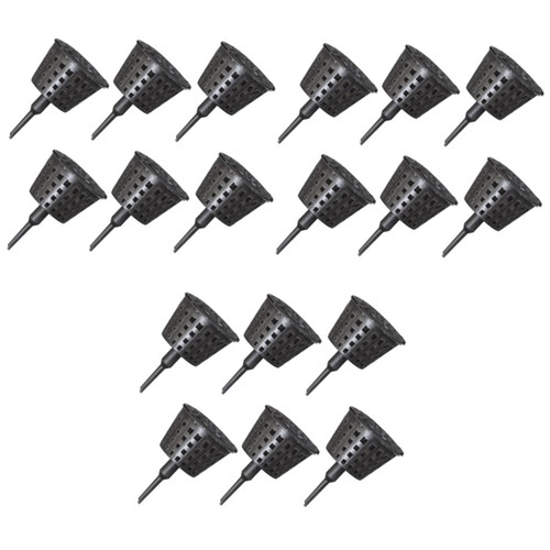 Yardwe 60 Pcs Flower Fertilizer Pot to Go Containers with Lids Bonsai Fertilizer Cakes Mini Plant Pots Cactus Plant Orchid Mini Plants Flower Pots Fertilizer Holder Bonsai Soil Portable