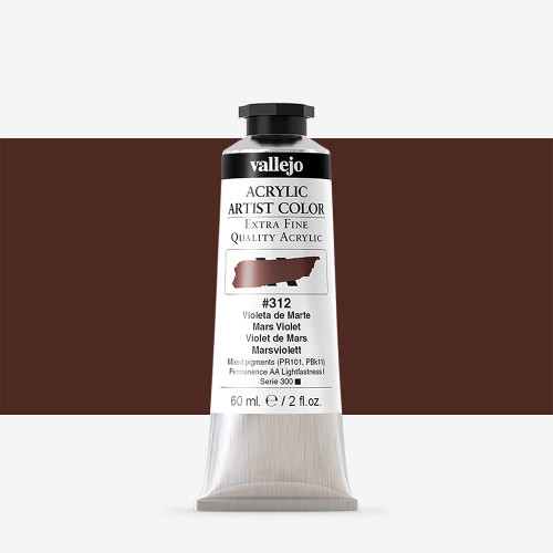 Vallejo : Artist Acrylic Paint : 60ml : Mars Violet