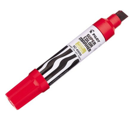 PIL43300 - Pilot Jumbo Refillable Permanent Marker 3PK