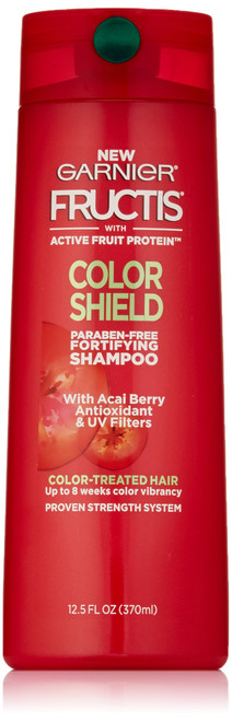 Garnier Fructis Color Shield Shampoo, Color-Treated Hair, 12.5 fl. oz. Garnier Fructis Color Shield Shampoo, Color-Treated Hair, 12.5 fl. oz.