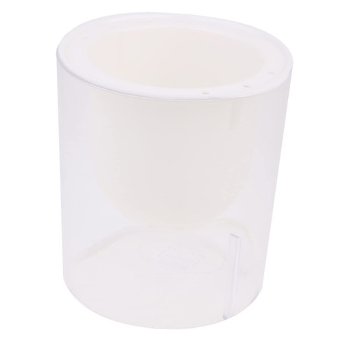 Yardwe 2pcs Flower Pots Self Watering Flowerpot Water Storage Pot Plants Holder Automatic The Lazy White