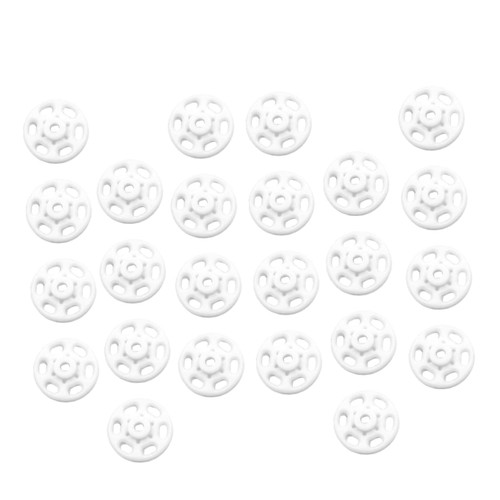 Lurrose 1000pcs Button Press Snaps for Sewing Buttons for Sewing Snap Buttons Snap Button Kit Shirt Buttons Hook and Eye Latch for Clothing Sew on Snaps Snapshot Invisible White