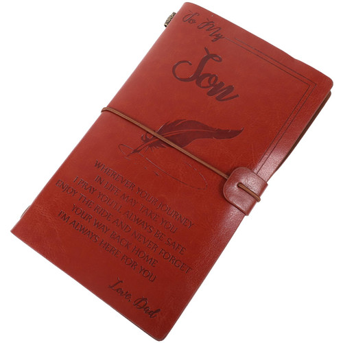NUOBESTY scrapbook notebooks notepad note pad leather daily notebook journal travel noting book planning notebook leather design notebook worker notebook leather case business Paper office