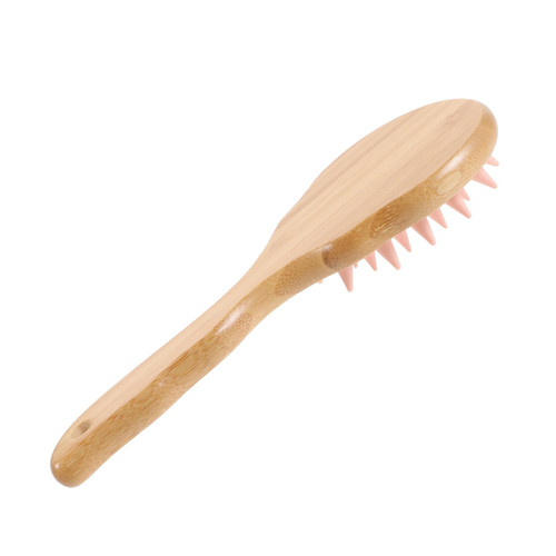 FRCOLOR hairbrushes for woman hair massage brush women comb airbag comb dandruff brush detangling brush women massage comb massage comb brush women hair brush Miss tie Silica gel hair comb