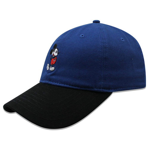 Disney Mickey Mouse Classic Adjustable Baseball Cap Hat (Red)