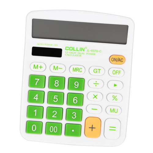 Operitacx 1pc Solar Calculator Financial Calculator Desktop Calculator Accounting Calculator Financial Accounting Cute Office