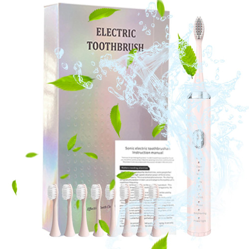 Fufafayo Electric Toothbrush, Low Noise, Portable Electric Toothbrush for Adults, Rechargeable Electric Toothbrushes, Smart Timer Electric Toothbrush, IPX7 Water Proof Electric Toothbrush# q Fufafayo Electric Toothbrush, Low Noise, Portable Electric Toothbrush for Adults, Rechargeable Electric Toothbrushes, Smart Timer Electric Toothbrush, IPX7 Water Proof Electric Toothbrush# q