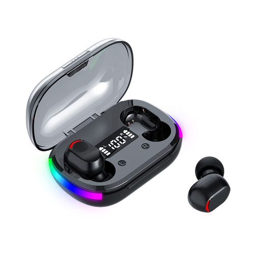 Wireless Earbuds Bluetooth Headphone Wireless Earbuds Bluetooth 5.3 In Ear-Weight Headphones Built-in Microphone IPX5 Immersive Premium Sound Headset With Charging Case Black Wireless Earphones
