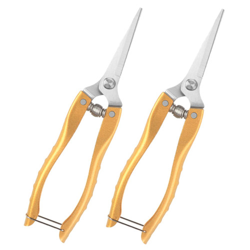 COOLHIYA 2pcs Garden pruning shears gardening scissors plant shears hand pruning shears pruning secateurs plant trimming scissors garden shears Stainless steel branch shears fruit picking COOLHIYA 2pcs Garden pruning shears gardening scissors plant shears hand pruning shears pruning secateurs plant trimming scissors garden shears Stainless steel branch shears fruit picking
