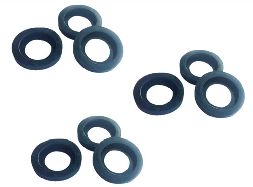 Gilmour 09QSRBAG Water Hose Washer Seals for Brass Quick Connectors - 3 Pack