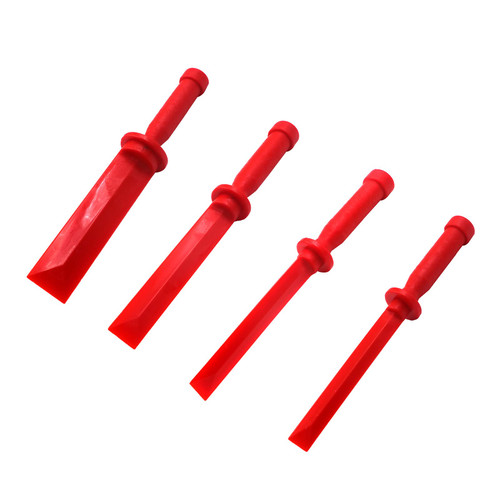 4PCS Auto Trim Removal Tool Kit No-Scratch Pry Tool Kit For Car Door Panel Window Molding Fastener Auto Trim Removal Tool Set No Scratch Plastic Pry Tool Kit