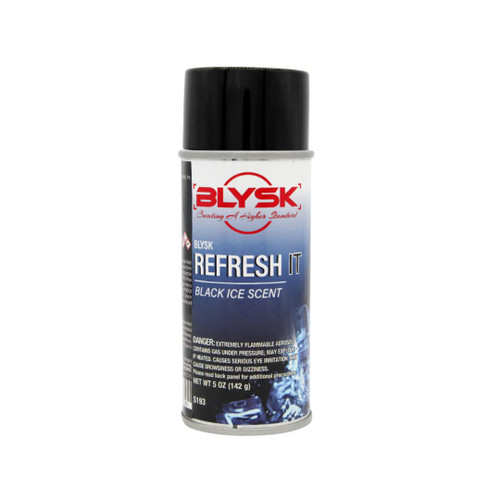 BLYSK Refresh It, Whole Car Odor Eliminator Mist, Car Bomb Spray Air Freshener Cool and Clean Scent - Long-Lasting Air Fresheners Black Ice Scent 5 oz.
