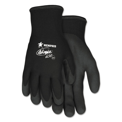 Coated Gloves, M, Black, PR