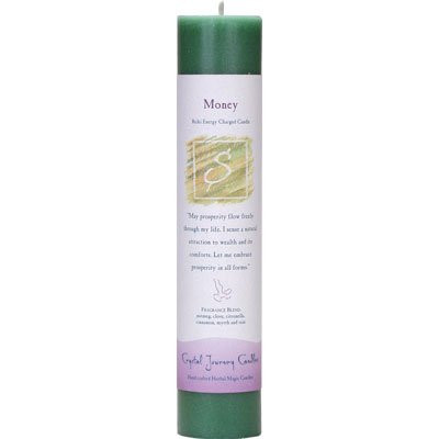 Reiki Herbal Pillar Candle Money
