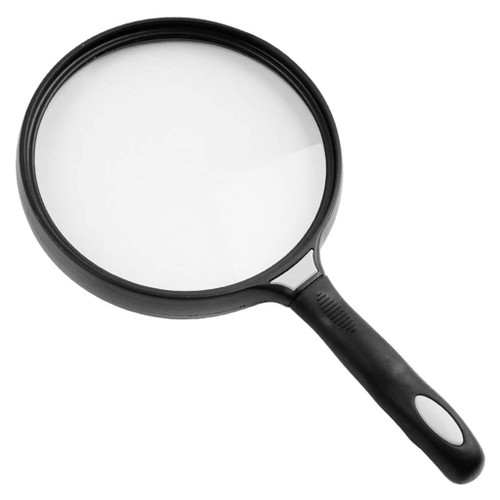 jklymm Magnifying Glasses, Magnifying Glass 2.5X Handheld Large Magnifying Glass for Macular Degeneration Seniors Reading Soldering Inspection