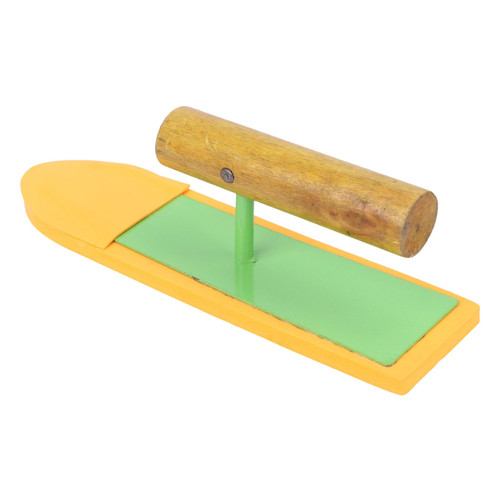 DOITOOL Trowel Scrapple Grout Scraper Caulk Concrete Green Foam Float Sponge Hand Float Caulk Scraper Float Sponges Plastering Scraper Foam Sponge Gap Scraper Ceramic Tile Wooden Spatula