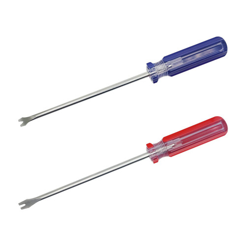 2 Pcs Pry Screwdriver Nail Puller 3mm U-Nails Nail Puller V-Nails Nail Puller Pry Bar Nails Rivets Screwdriver Screwdriver Tool (Elbow)