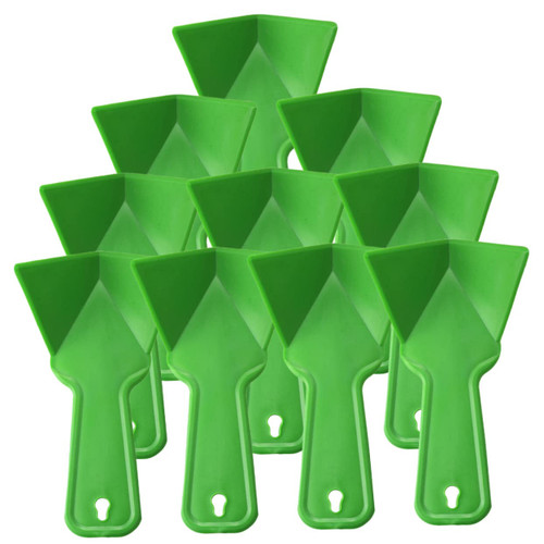 Uonlytech 10pcs yin and yang horns flexes drywall tools angled inside corner trowel corner trim bull tools right angle tool drywall corner tools finishing Stainless steel plastic putty