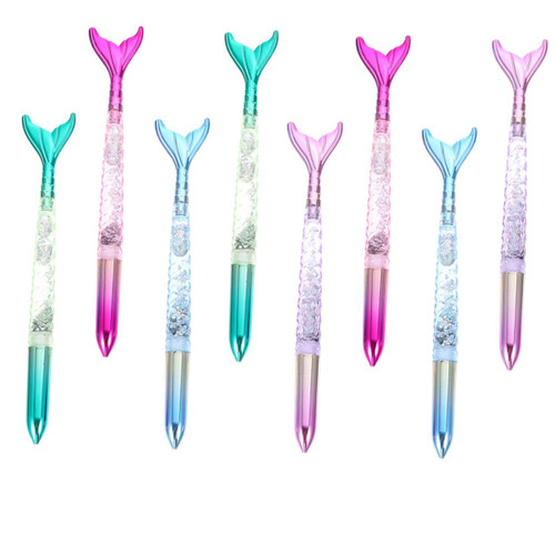 Tofficu 1 Set mermaid ballpoint pen Mermaid gel pen Ball-point pen black gel pens medium point ball point pens black ballpoint pens black ink gel pen Student Gel Pen mermaid tail gel pens