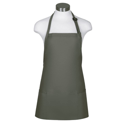 FAME F10 Original Three Pocket Bib Apron - Olive (WFA83503OL)