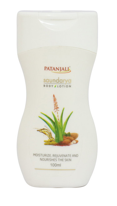 Patanjali Saundarya Body Lotion Bottle, 100ml