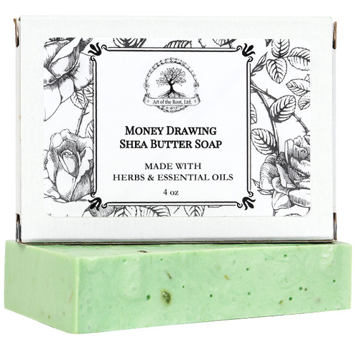 Art of the Root Money Drawing Shea Herbal Soap Bar Handmade | Prosperity, Wealth, Abundance Rituals | Wiccan Pagan Hoodoo Voodoo Art of the Root Money Drawing Shea Herbal Soap Bar Handmade | Prosperity, Wealth, Abundance Rituals | Wiccan Pagan Hoodoo Voodoo