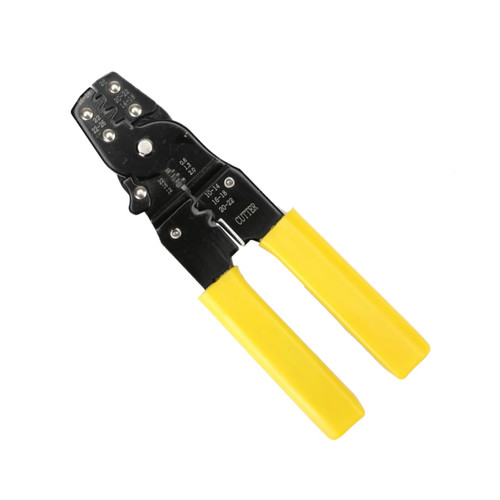 Homoyoyo Cable Crimping Tool Coax Cable Tools Crimp Tool Wire Crimping Tool Screwdriver Compression Tool Kit Fitting Wire Stripper Electrical Tools Stripping